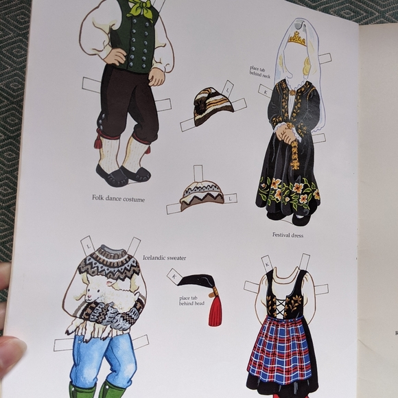 Scandinavian Girl & Boy Paper Dolls - Picture 3 of 9